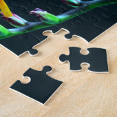 クロコソミアルシファーモンブレティアフローラ ジグソーパズル (側面)