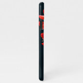 クロコソミアルシファーモンブレティアフローラ iPhoneケース (右側)