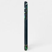 クロコソミアルシファーモンブレティアフローラ iPhoneケース (左側)