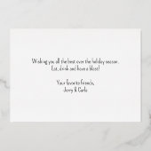 クロコダイルと一緒にロックしよう！クロコ出して！ 箔シーズンカード (裏面)