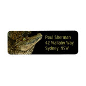 クロコダイルのキー！ラベル ラベル (正面)