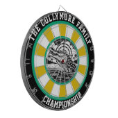 クロコダイルの目標湖のアートワーク ダーツボード (正面左)