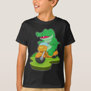 クロコダイルバイク Tシャツ