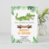 クロコダイルパーティの招待状 招待状 (スタンド正面)