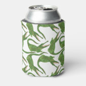 クロコダイル白い水のカラーアレイ 缶クーラー (缶裏面)