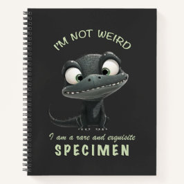 クロコダイル私は風変わり珍しくて絶妙ではない ノートブック