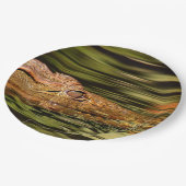 クロコダイル紙プレート ペーパープレート (アングル)