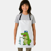 クロコダイル魚釣りフィッシャーフィンシングロッド エプロン (インサイチュ)