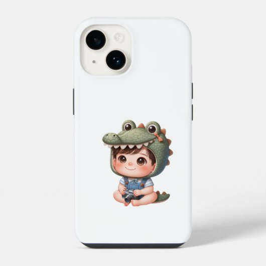 クロコダイル・クロニクル iPhoneケース (裏面)