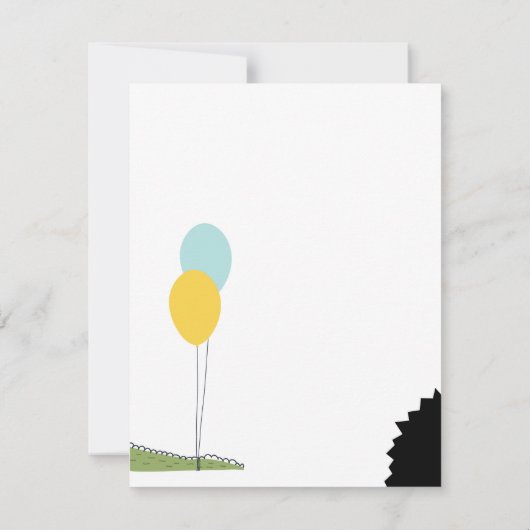 クロコダイル ステーショナリー ノートカード (裏面)