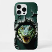 クロコダイル・ヒダウェイ iPhoneケース (裏面)