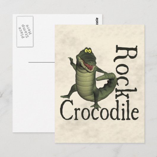 クロコダイル・ロック ポストカード (正面/裏面)