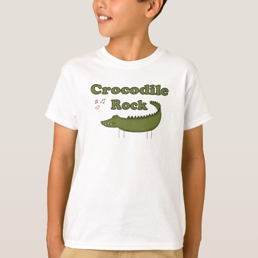 クロコダイル・ロック Tシャツ (正面)
