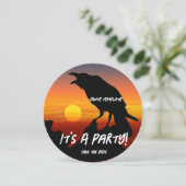 クロコドイルパーティサンセットレイブン 招待状 (スタンド正面)