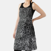 クロコ動揺してダイルまたはヘビの重ね合わせテクスチャ エプロン (インサイチュ)