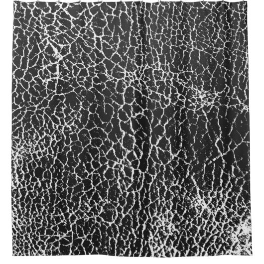 クロコ動揺してダイルまたはヘビの重ね合わせテクスチャ シャワーカーテン (正面)