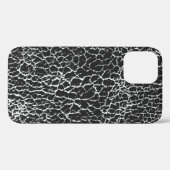 クロコ動揺してダイルまたはヘビの重ね合わせテクスチャ Case-Mate iPhoneケース (裏面 (横))