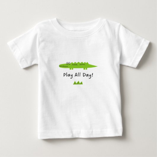 クロコ ゲーム Tシャツ 赤ちゃん キッズ (正面)