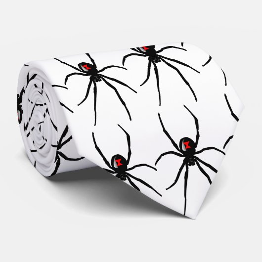 クロゴケグモのタイ ネクタイ (ロール)