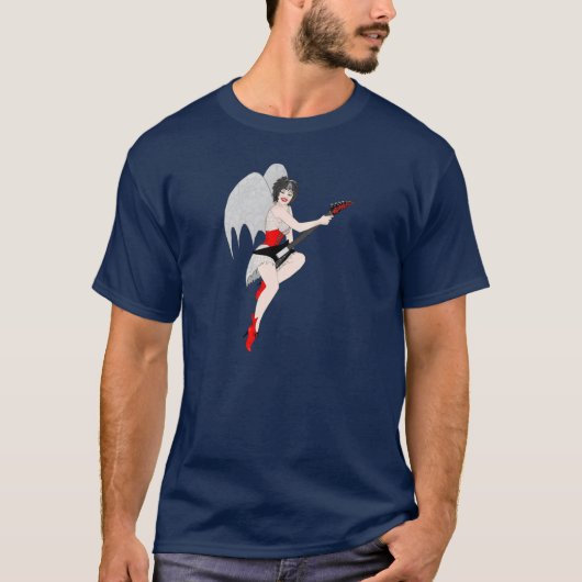 クロゴケグモの石 Tシャツ (正面)