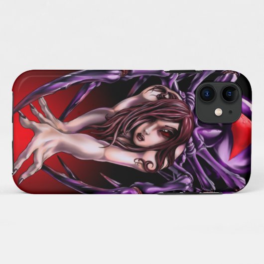 クロゴケグモのiPhone 5の場合 Case-Mate iPhoneケース (裏面(横))