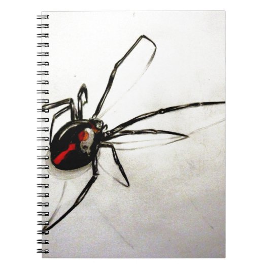 クロゴケグモ ノートブック (正面)