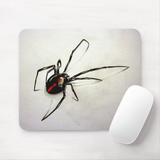 クロゴケグモ マウスパッド (マウス)