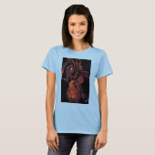 クロゴケグモ Tシャツ (正面フル)