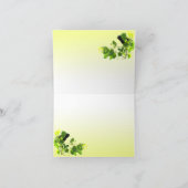 クロゴシキグサの感謝カード サンキューカード (内部)