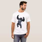 クロゴリラ Tシャツ (正面フル)
