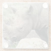 クロサイ ガラスコースター (裏面)