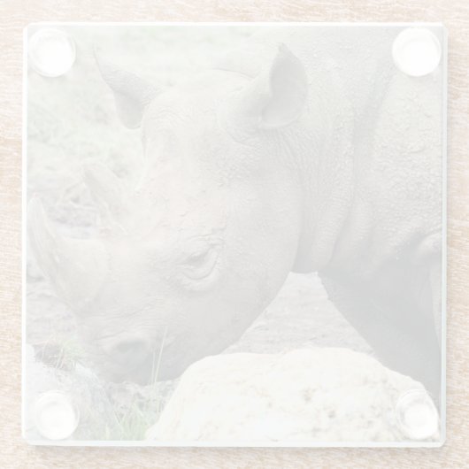 クロサイ ガラスコースター (裏面)