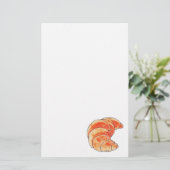 クロサンの茶色パン 便箋 (スタンド正面)