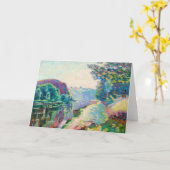 クロザント・ラ・ロッシュ・デ・リコー | Armand Guillaumin カード (黄色い花)