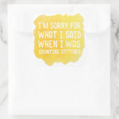 クロシェおもしろいステッチ スクエアシール (バッグ)