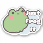 クロシェおもしろいト シール (正面)