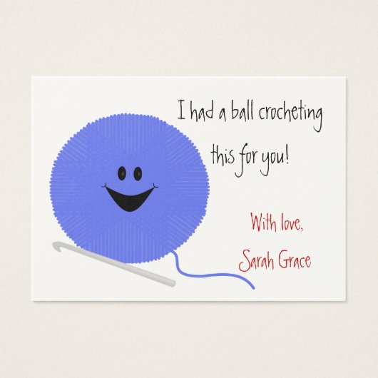 クロシェつるラベル (正面)