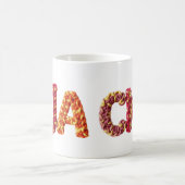 クロシェのパタ鮮やかーンのJACK名 コーヒーマグカップ (中央)