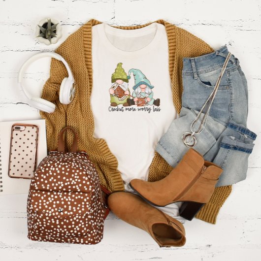 クロシェより心配の少ない長袖Tシャツ Tシャツ