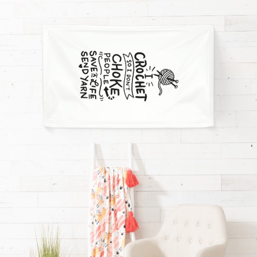 クロシェットウール 横断幕 (インサイチュ)