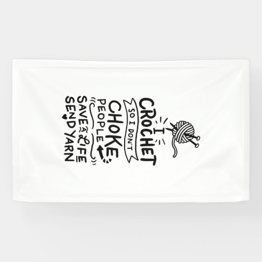 クロシェットウール 横断幕 (横)