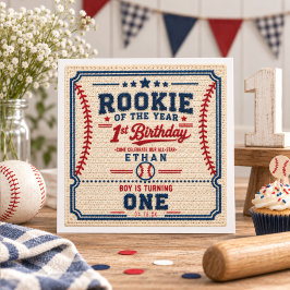 クロシェット 野球 チケット 1歳の誕生日 おめでとう 男の子 スタンダードカクテルナプキン