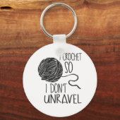 クロシェティング キーホルダー (正面)