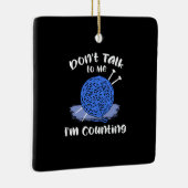 クロシェティング セラミックオーナメント (右)