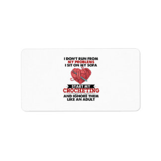 クロシェティング ラベル