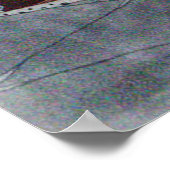 クロシェハットバード狩りのフラッパー女性 ポスター (角)