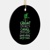 クロシェートクロシェータギフト セラミックオーナメント (右)