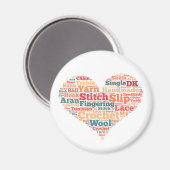 クロシェ磁石 マグネット (正面/裏面)