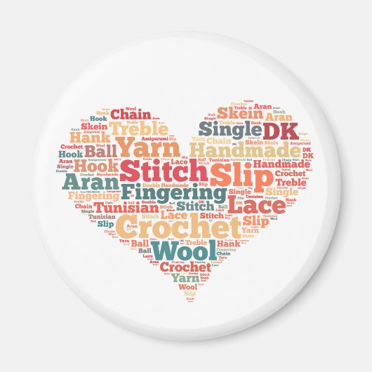 クロシェ磁石 マグネット (正面)