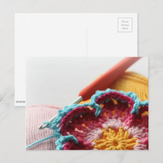 クロシェ・カード ポストカード (正面/裏面)